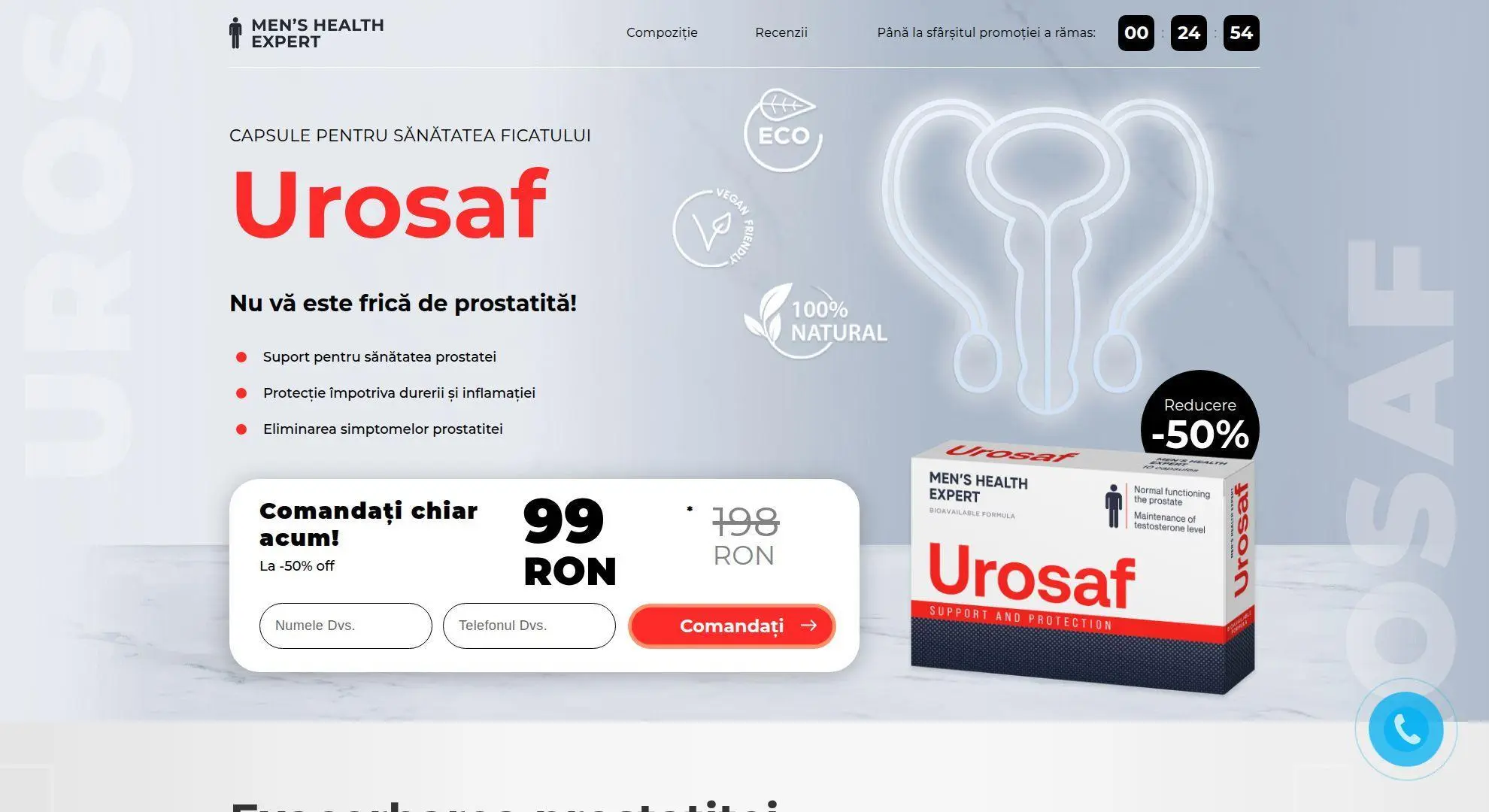 Urosaf – Magazin în România